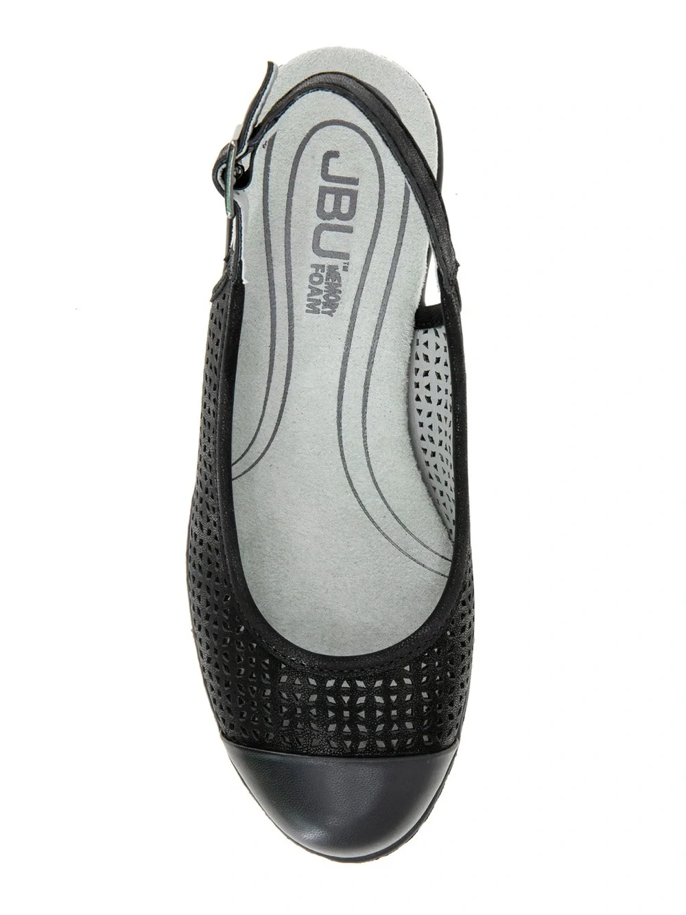 JBU Women's Mara Slingbacks Black Dress Pumps Size 8.5